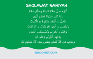 Lirik Sholawat Nariyah Lengkap Dengan Artinya - BROONET