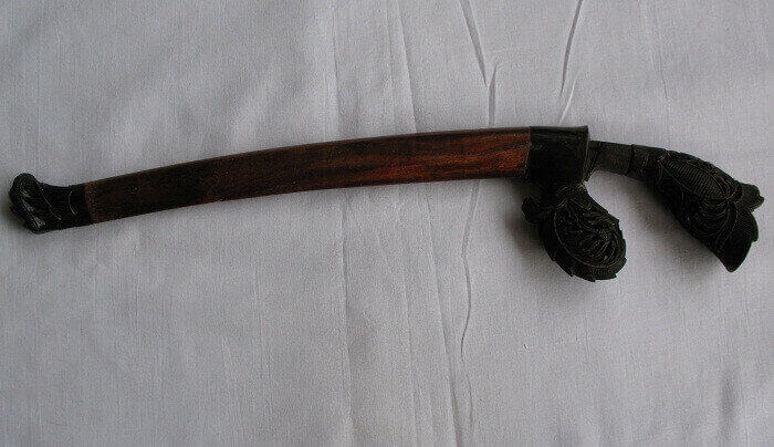 gambar senjata tradisional indonesia