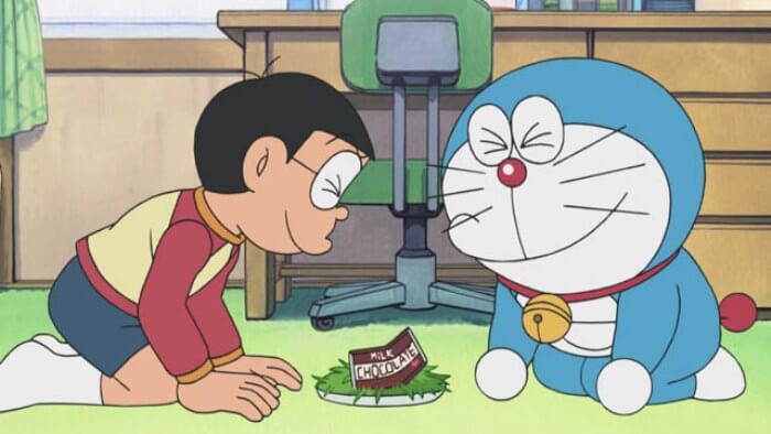 gambar doraemon dan nobita