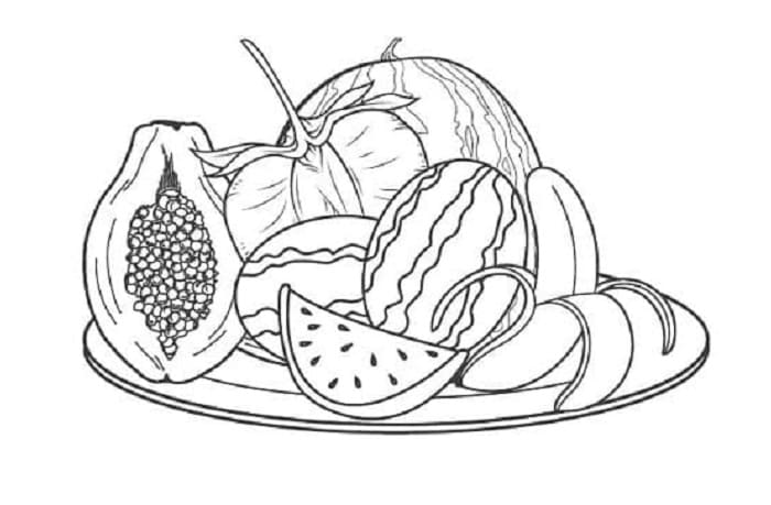 11+ Sketsa Buah-buahan yang Simple dan Mudah - BROONET