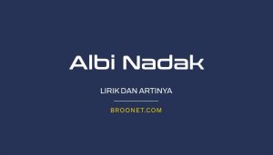 lirik albi nadak