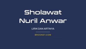 lirik sholawat nuril anwar