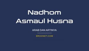 nadhom asmaul husna