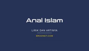 lirik anal islam
