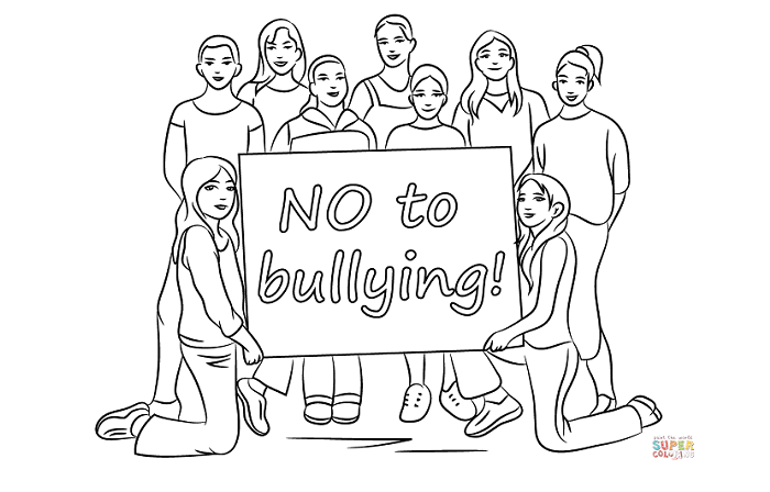 sketsa stop bullying